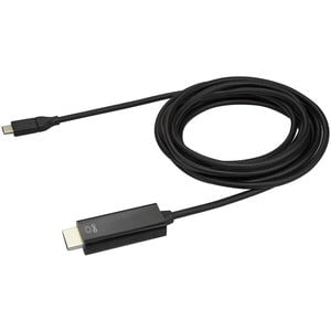StarTech.com 10ft (3m) USB C to HDMI Cable - 4K 60Hz USB Type C DP Alt Mode to HDMI 2.0 Video Display Adapter Cable -Works w/Thunderbolt 3 - 3 m HDMI/USB A/V Cable for Chromebook, Projector, MacBook, Workstation, MacBook Pro, iPad Pro - First End: 1 x 24- IM4085936