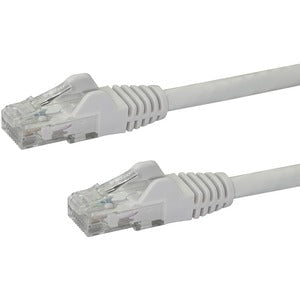 StarTech.com 10m CAT6 Ethernet Cable - White Snagless Gigabit - 100W PoE UTP 650MHz Category 6 Patch Cord UL Certified Wiring/TIA - 10 m Category 6 Network Cable for Network Device, Hub, Wall Outlet, Workstation, IP Phone - First End: 1 x RJ-45 Network - IM3376687