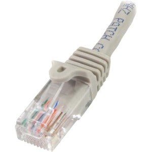 StarTech.com 10m Gray Cat5e Patch Cable with Snagless RJ45 Connectors - Long Ethernet Cable - 10 m Cat 5e UTP Cable - 10 m Category 5e Network Cable for Network Device, Hub, Switch, Patch Panel - First End: 1 x RJ-45 Network - Male - Second End: 1 x RJ-45 IM3648448