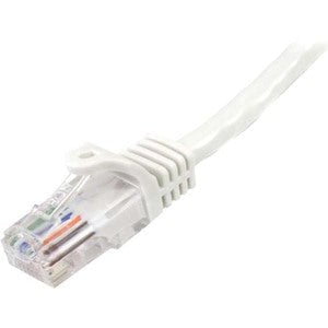 StarTech.com 10m White Cat5e Patch Cable with Snagless RJ45 Connectors - Long Ethernet Cable - 10 m Cat 5e UTP Cable - 10 m Category 5e Network Cable for Network Device, Hub, Switch, Patch Panel - First End: 1 x RJ-45 Network - Male - Second End: 1 x RJ-4 IM3648452