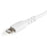 StarTech.com 12inch/30cm Durable White USB-A to Lightning Cable, Rugged Heavy Duty Charging/Sync Cable for Apple iPhone/iPad MFi Certified - 30 cm Lightning/USB Data Transfer Cable for iPhone, iPad Air, iPad mini, Mobile Device - First End: 1 x 8-pin Ligh IM5088565