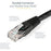 StarTech.com 15ft CAT6 Ethernet Cable - Black Molded Gigabit - 100W PoE UTP 650MHz - Category 6 Patch Cord UL Certified Wiring/TIA - 4.57 m Category 6 Network Cable for Network Device - First End: 1 x RJ-45 Network - Male - Second End: 1 x RJ-45 Network - IM3440540
