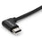 StarTech.com 1m 3 ft Right Angle USB-C Cable M/M - USB 2.0 - USB Type C Cable - 90 degree USB-C Cable - USB C to USB C Cable - USB-C Charge Cable - Charge and sync your USB Type-C mobile devices, with the cable out of the way - 1 m USB C Cable - 3ft USB T IM3715553