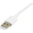 StarTech.com 1m (3ft) Apple Lightning or Micro USB to USB Cable for iPhone / iPod / iPad - White - 1 m Lightning/USB Data Transfer Cable for iPhone - First End: 1 x 4-pin USB Type A - Male - Second End: 1 x 8-pin Lightning - Male, 1 x 5-pin Micro USB Type IM2962703