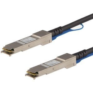 StarTech.com 1m 40G QSFP+ to QSFP+ Direct Attach Cable for Cisco QSFP-H40G-CU1M - 40GbE Copper DAC 40Gbps Passive Twinax - 1 m Twinaxial Network Cable for Network Device, Server, Switch - First End: 1 x QSFP+ Network - Male - Second End: 1 x QSFP+ Network IM4085974