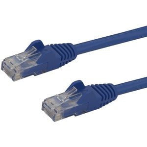StarTech.com 1m CAT6 Ethernet Cable - Blue Snagless Gigabit - 100W PoE UTP 650MHz Category 6 Patch Cord UL Certified Wiring/TIA - 1 m Category 6 Network Cable for Network Device - First End: 1 x RJ-45 Network - Male - Second End: 1 x RJ-45 Network - Male IM2086109
