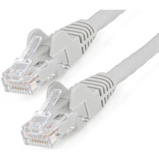 StarTech.com 1m CAT6 Ethernet Cable, LSZH (Low Smoke Zero Halogen), 10 GbE Snagless 100W PoE UTP RJ45 Grey CAT 6 Network Patch Cord, ETL - 1 m Category 6 Network Cable for Network Device, Server, Router, NAS Storage Device - First End: 1 x RJ-45 Network - IM5179403