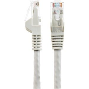 StarTech.com 1m CAT6 Ethernet Cable, LSZH (Low Smoke Zero Halogen), 10 GbE Snagless 100W PoE UTP RJ45 Grey CAT 6 Network Patch Cord, ETL - 1 m Category 6 Network Cable for Network Device, Server, Router, NAS Storage Device - First End: 1 x RJ-45 Network - IM5179403