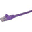 StarTech.com 1m CAT6 Ethernet Cable - Purple Snagless Gigabit - 100W PoE UTP 650MHz Category 6 Patch Cord UL Certified Wiring/TIA - 1 m Category 6 Network Cable for Network Device - First End: 1 x RJ-45 Network - Male - Second End: 1 x RJ-45 Network - Mal IM3536178