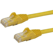 StarTech.com 1m CAT6 Ethernet Cable - Yellow Snagless Gigabit - 100W PoE UTP 650MHz Category 6 Patch Cord UL Certified Wiring/TIA - 1 m Category 6 Network Cable for Network Device - First End: 1 x RJ-45 Network - Male - Second End: 1 x RJ-45 Network - Mal IM2734498