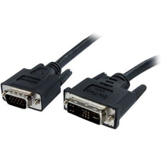 StarTech.com 1m DVI to VGA Display Monitor Cable - DVI to VGA (15 Pin) - 1 Meter DVI-A (m) to VGA (m) Analog Video Cable - 1 m DVI/VGA Video Cable for Video Device, Monitor, PC, MAC - First End: 1 x 17-pin DVI-A Analog Video - Male - Second End: 1 x 15-pi IM2325417