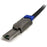 StarTech.com 1m External Mini SAS Cable - Serial Attached SCSI SFF-8088 to SFF-8088 - 1 m SAS Data Transfer Cable for Network Device, Hard Drive, Server, Workstation, SAS Controller, Enclosure, Backplane - First End: 1 x 26-pin SFF-8088 Mini-SAS - Second IM1822420