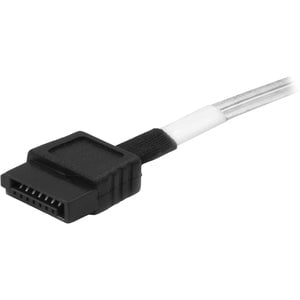 StarTech.com 1m Internal Mini SAS to SATA Cable - SFF-8643 to 4x SATA - 1.01 m Mini-SAS HD/SATA Data Transfer Cable for SATA Controller, Storage Device - First End: 4 x 7-pin SATA - Male - Second End: 1 x 36-pin SFF-8643 Mini-SAS HD - Male - 6 Gbit/s - Sh IM3418946