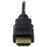 StarTech.com 1m Micro HDMI to HDMI Cable with Ethernet, 4K High Speed Micro HDMI Type-D Device to HDMI Monitor Adapter/Converter Cord - 1 m HDMI/Micro HDMI A/V Cable for Audio/Video Device, TV, Projector - First End: 1 x 19-pin HDMI Digital Audio/Video - IM2061229