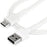 StarTech.com 1m USB A to USB C Charging Cable - Durable Fast Charge & Sync USB 2.0 to USB Type C Data Cord - Aramid Fiber M/M 3A White - 1 m USB Data Transfer Cable for Mobile Device, iPad Pro - First End: 1 x 4-pin USB 2.0 Type A - Male - Second End: 1 x IM4730474