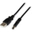 StarTech.com 1m USB to Type N Barrel 5V DC Power Cable - USB A to 5.5mm DC - Black - 1 m Cord Length - 1 IM2308046