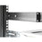 StarTech.com 1U 19" Server Rack Rails 24-36" Adjustable Depth /Universal 4 Post Network/Server/UPS Equipment Mounting Rack Mount Rail Kit - For LAN Switch, Patch Panel - 1U Rack Height - Rack-mountable - Black - Cold-rolled Steel (CRS) IM4732507