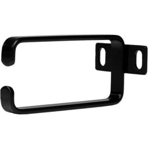 StarTech.com 1U Vertical Server Rack Cable Management D-Ring Hook - 1.8x3.9in (4.5x10cm) - D-ring - Black - 1 - 1U Rack Height - Steel - TAA Compliant IM2523145