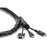 StarTech.com 2.5m / 8.2ft Cable Management Sleeve - Spiral - 25mm / 1" Diameter - W/ Cable Loading Tool - Expandable Coiled Cord Organizer - Cable Sleeve - Black - 1 - Polyethylene IM4687943