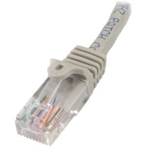 StarTech.com 2 m Gray Cat5e Snagless RJ45 UTP Patch Cable - 2m Patch Cord - 2 m Category 5e Network Cable for Network Device - First End: 1 x RJ-45 Network - Male - Second End: 1 x RJ-45 Network - Male - Patch Cable - Gold Plated Contact - CM - 24 AWG - G IM2875719