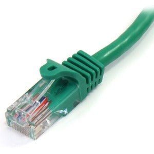 StarTech.com 2 m Green Cat5e Snagless RJ45 UTP Patch Cable - 2m Patch Cord - 2 m Category 5e Network Cable for Network Device - First End: 1 x RJ-45 Network - Male - Second End: 1 x RJ-45 Network - Male - Patch Cable - Gold Plated Contact - CM - 24 AWG - IM2875718