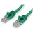 StarTech.com 2 m Green Cat5e Snagless RJ45 UTP Patch Cable - 2m Patch Cord - 2 m Category 5e Network Cable for Network Device - First End: 1 x RJ-45 Network - Male - Second End: 1 x RJ-45 Network - Male - Patch Cable - Gold Plated Contact - CM - 24 AWG - IM2875718