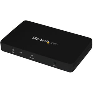 StarTech.com 2-Port HDMI Audio/Video Splitter - 30 Hz to 30 Hz - 3840 × 2160 - 1 x HDMI In - 2 x HDMI Out IM2728409