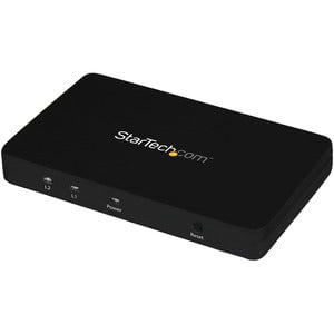 StarTech.com 2-Port HDMI Audio/Video Splitter - 30 Hz to 30 Hz - 3840 × 2160 - 1 x HDMI In - 2 x HDMI Out IM2728409