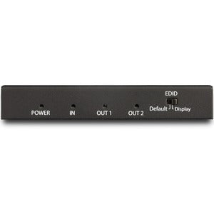 StarTech.com 2-Port HDMI Splitter with HDR - 4K 60Hz - 3840 × 2160 - 1 x HDMI In - 2 x HDMI Out - Metal IM4308297