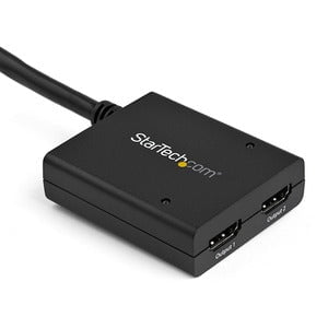 StarTech.com 2-Port HDMI Splitter with USB Power-4K - 30 Hz to 30 Hz - 3840 × 2160 - 1 x HDMI In - 2 x HDMI Out IM2736716