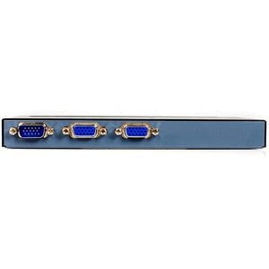 StarTech.com 2 Port High Resolution VGA Video Splitter - 350 MHz - 2048 x 1536 - 350 MHzMaximum Video Bandwidth - 65 m Maximum Operating Distance - VGA In - VGA Out - Steel - TAA Compliant IM2977639