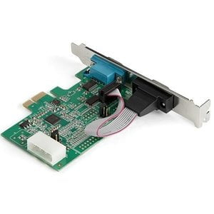 StarTech.com 2-Port PCI Express RS232 Serial Adapter Card - 16950 UART - 1 Pack - Low-profile Plug-in Card - 16950 UART - PCI Express 1.1 x1 - PC, Linux - 2 x Number of Serial Ports External IM4828625