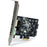 StarTech.com 2 Port PCI Express SATA 6 Gbps eSATA Controller Card - Dual Port PCIe SATA III Card - 2 Int/2 Ext - Add 2 external or internal SATA 6 Gbps ports to a computer, through a PCI Express slot - pci express sata 6 - pcie sata 6 - pci express sata i IM2086123