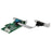 StarTech.com 2-Port RS232 Serial Adapter Card with 16950 UART - 1 Pack - Low-profile Plug-in Card - PCI Express - PC, Linux - 2 x Number of Serial Ports External IM4505146