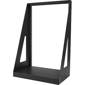 StarTech.com 2-Post 16U Heavy-Duty Desktop Server Rack, Small Open Frame 19in Network Rack for Home/Office IT Equipment, TAA Compliant - 16U 2-Post Open frame desktop rack unit for 19" servers/data/studio units - For small office/home spaces with easy acc IM3418935