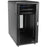 StarTech.com 22U 36in Knock-Down Server Rack Cabinet with Caster~ - For Server, LAN Switch, Patch Panel, KVM Switch - 22U Rack Height x 482.60 mm Rack Width x 830.58 mm Rack Depth - 1000.76 mm Rail Depth - Floor Standing - Black - Steel Mesh, Glass, Steel IM2902526