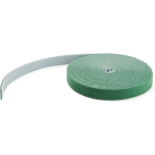 StarTech.com 25ft. Hook and Loop Roll, Green, Cable Strap, Fabric, HKLP25GN IM4705383