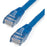 StarTech.com 2ft CAT6 Ethernet Cable - Blue Molded Gigabit - 100W PoE UTP 650MHz - Category 6 Patch Cord UL Certified Wiring/TIA - 60.96 cm Category 6 Network Cable for Network Device, Wall Outlet, Workstation - First End: 1 x RJ-45 Network - Male - Secon IM3440542