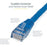 StarTech.com 2ft CAT6 Ethernet Cable - Blue Molded Gigabit - 100W PoE UTP 650MHz - Category 6 Patch Cord UL Certified Wiring/TIA - 60.96 cm Category 6 Network Cable for Network Device, Wall Outlet, Workstation - First End: 1 x RJ-45 Network - Male - Secon IM3440542