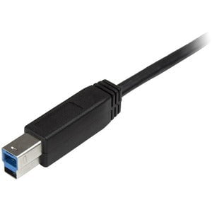 StarTech.com 2m 6 ft USB C to USB B Printer Cable - M/M - USB 3.0 (5Gbps) USB B Cable - USB C to USB B Cable - USB Type C to Type B Cable - 2 m USB-C/USB-B Data Transfer Cable for Docking Station, Printer - First End: 1 x 24-pin USB 3.0 Type C - Male - Se IM3648548