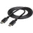 StarTech.com 2m (6ft) DisplayPort 1.2 Cable, 4K x 2K UHD VESA Certified DisplayPort Cable, DP Cable/Cord for Monitor, w/ Latches - 2 m DisplayPort A/V Cable for Audio/Video Device, Monitor, Workstation, Projector - First End: 1 x 20-pin DisplayPort 1.2 Di IM1822973