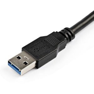 StarTech.com 2m Black SuperSpeed USB 3.0 (5Gbps) Extension Cable A to A - M/F - Extend your SuperSpeed USB 3.0 cable by up to an additional 2 meters - 2 m USB 3.0 Cable Male to Female - USB 3.2 Gen 1 (5Gbps) Extender Cable - 2m USB 3.0 M/F Cable - 2 meter IM2818259