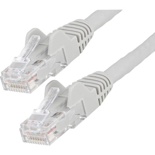 StarTech.com 2m CAT6 Ethernet Cable, LSZH (Low Smoke Zero Halogen), 10 GbE Snagless 100W PoE UTP RJ45 Grey CAT 6 Network Patch Cord, ETL - 2 m Category 6 Network Cable for Network Device, Server, Router, NAS Storage Device - First End: 1 x RJ-45 Network - IM5179796