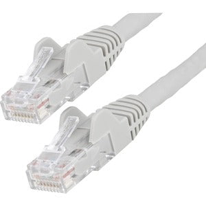 StarTech.com 2m CAT6 Ethernet Cable, LSZH (Low Smoke Zero Halogen), 10 GbE Snagless 100W PoE UTP RJ45 Grey CAT 6 Network Patch Cord, ETL - 2 m Category 6 Network Cable for Network Device, Server, Router, NAS Storage Device - First End: 1 x RJ-45 Network - IM5179796