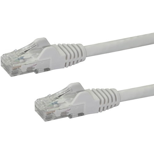 StarTech.com 2m CAT6 Ethernet Cable - White Snagless Gigabit - 100W PoE UTP 650MHz Category 6 Patch Cord UL Certified Wiring/TIA - 2 m Category 6 Network Cable for Network Device - First End: 1 x RJ-45 Network - Male - Second End: 1 x RJ-45 Network - Male IM2701103