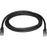 StarTech.com 2m CAT6a Ethernet Cable - 10 Gigabit Category 6a Shielded Snagless 100W PoE Patch Cord - 10GbE Black UL Certified Wiring/TIA - 2 m Category 6a Network Cable for PoE-enabled Device, Computer, Hub, Router, Patch Panel - First End: 1 x RJ-45 Net IM3683409
