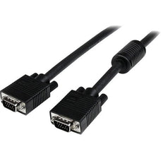StarTech.com 2m Coax High Resolution Monitor VGA Video Cable - HD15 to HD15 M/M - 2 m VGA Video Cable for Monitor, Video Device - First End: 1 x 15-pin HD-15 - Male - Second End: 1 x 15-pin HD-15 - Male - Shielding - Black - 1 IM2023898