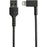 StarTech.com 2m USB A to Lightning Cable iPhone iPad Durable Right Angled 90 Degree Black Charger Cord w/Aramid Fiber Apple MFI Certified - 2 m Lightning/USB Data Transfer Cable for iPhone - First End: Lightning - Second End: USB - MFI - Shielding - Black IM4630274