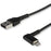 StarTech.com 2m USB A to Lightning Cable iPhone iPad Durable Right Angled 90 Degree Black Charger Cord w/Aramid Fiber Apple MFI Certified - 2 m Lightning/USB Data Transfer Cable for iPhone - First End: Lightning - Second End: USB - MFI - Shielding - Black IM4630274