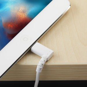 StarTech.com 2m USB A to Lightning Cable iPhone iPad Durable Right Angled 90 Degree White Charger Cord w/Aramid Fiber Apple MFI Certified - 2 m Lightning/USB Data Transfer Cable for iPhone - First End: Lightning - Second End: USB - MFI - Shielding - White IM4630335
